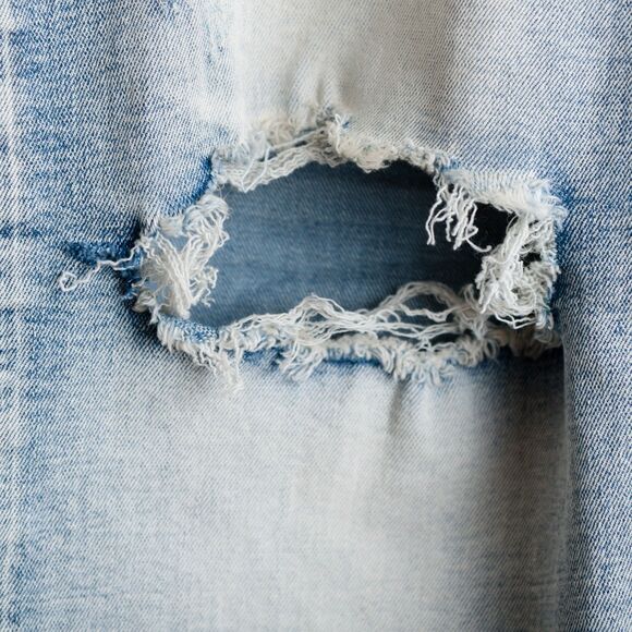 KDNK 11 4 14 11 Jeans Mens 38 Distressed Destroyed Ripped Grunge Streetwear - Picture 6 of 16